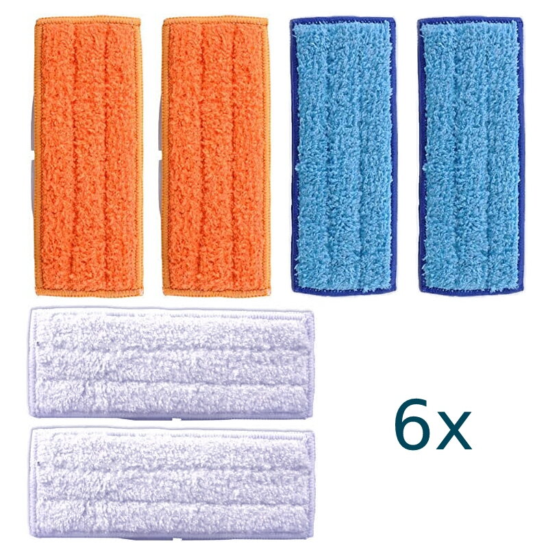 Set of washable mopping pads for iRobot Braava jet 240/241/244 - 12 pcs Set of washable mopping pads for iRobot Braava jet 240/241/244 - 12 pcs